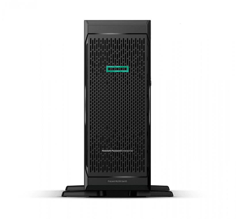 HPE ProLiant ML350 Gen10 4210R 2.4GHz 10‑core 1P 16GB‑R P408i‑a 8SFF 1x800W RPS Server