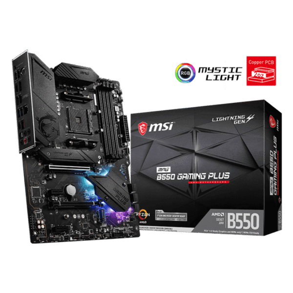 Cartes Mères MSI MPG B550 GAMING PLUS (911-7C56-049)