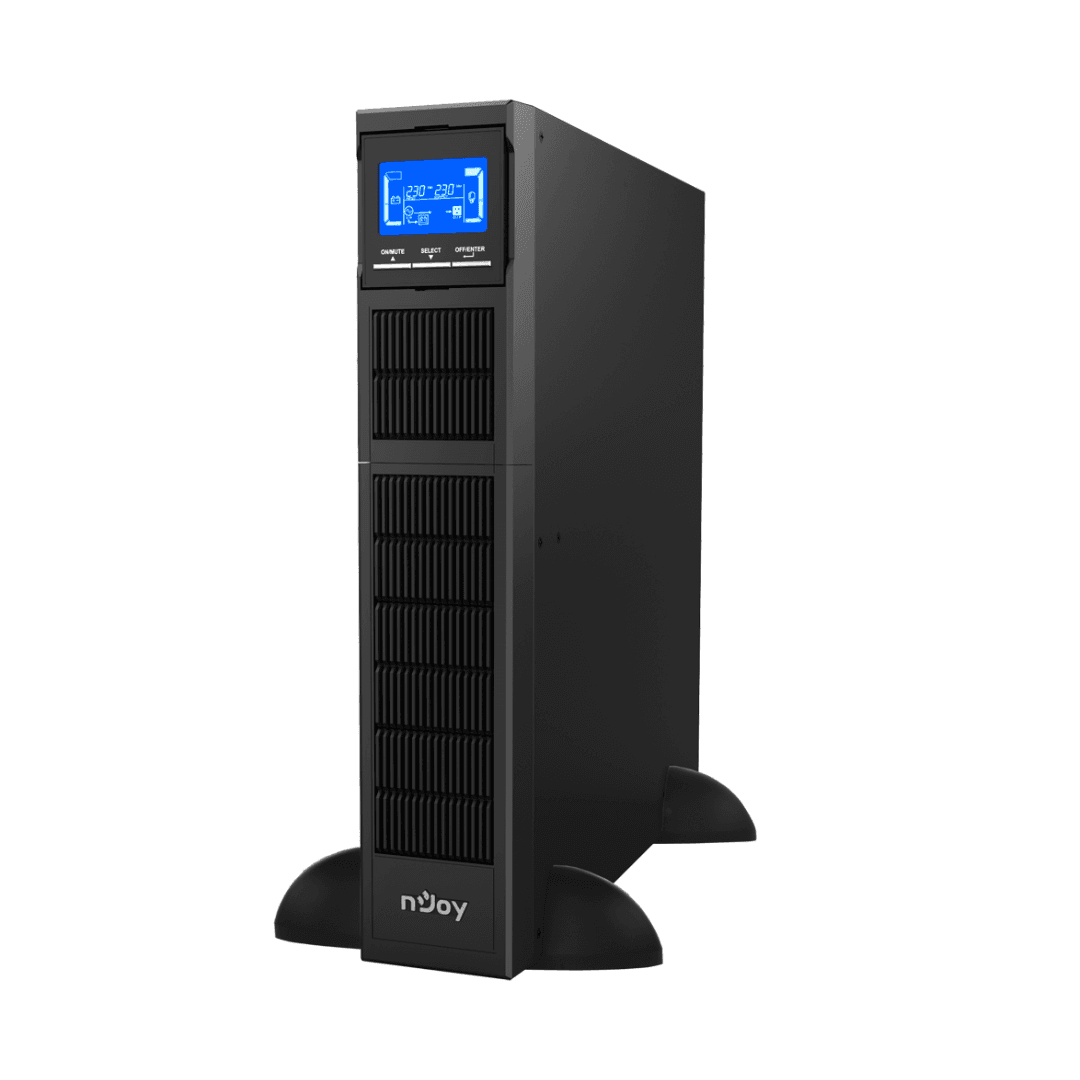 Onduleur On-line nJoy Balder 3000 – 3000 W / 3000 VA – 8 prises C13 + 1 prise C19 (PWUP-OL300BA-AZ) Onduleur On-line nJoy Balder 3000 - 3000 W / 3000 VA - 8 prises C13 + 1 prise C19 (PWUP-OL300BA-AZ)