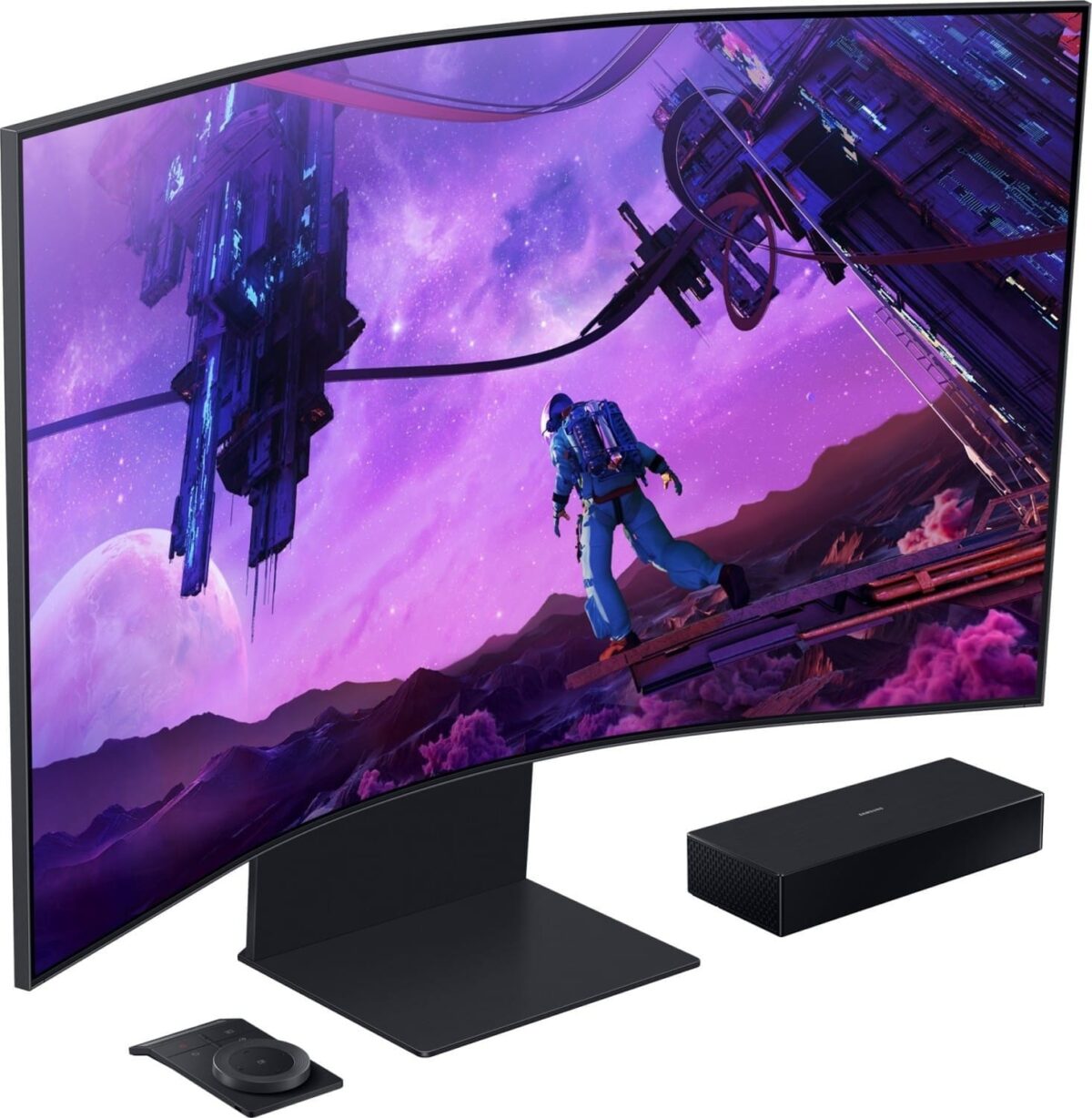 Écran 55″ Samsung moniteur G97NB – Image 2