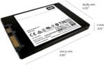 Disque SSD interne PC Western Digital Green 120 Go - SATA III 6 Gb/s - 2.5"/7 mm jusqu'à 550 Mo/s (WDS120G2G0A) – Image 2
