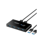 Switch USB 3.0 Ugreen 4 Ports pour 2 PC (30768)