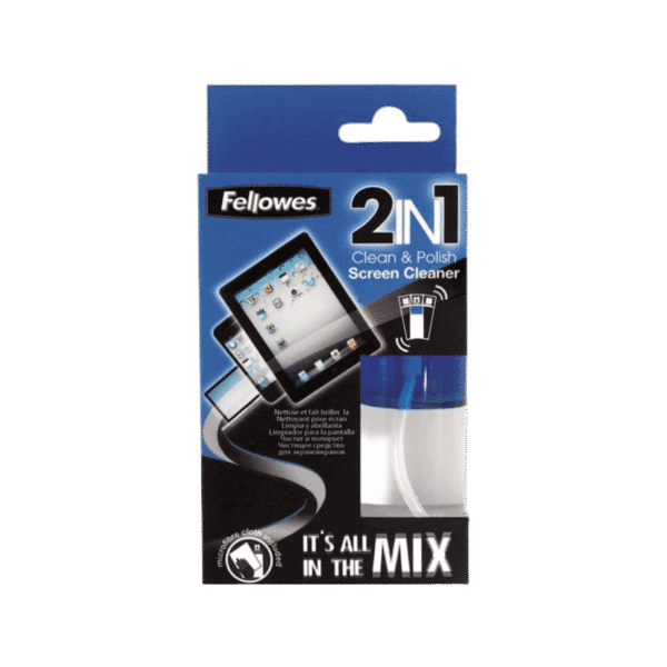 Nettoyant Fellowes pour écran 2 en 1 50ml avec chamoisine (9922301)