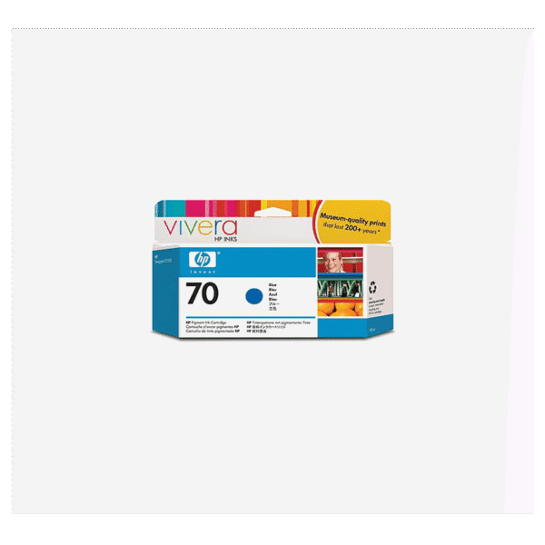 HP 70 Bleu - Cartouche d'encre HP d'origine (C9458A)