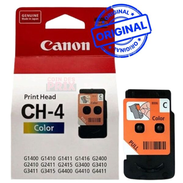 Tête d'impression Canon CH-4 Color EMB (0694C002AA)