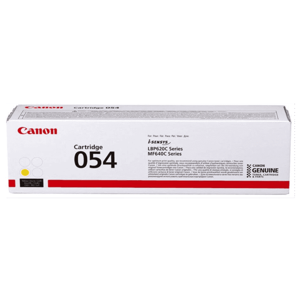 Canon 054 Jaune - Toner Canon d'origine (3021C002AA)