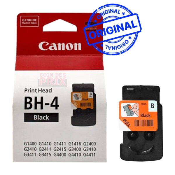 Tête d'impression Canon BH-4 Noir (0691C002AA)