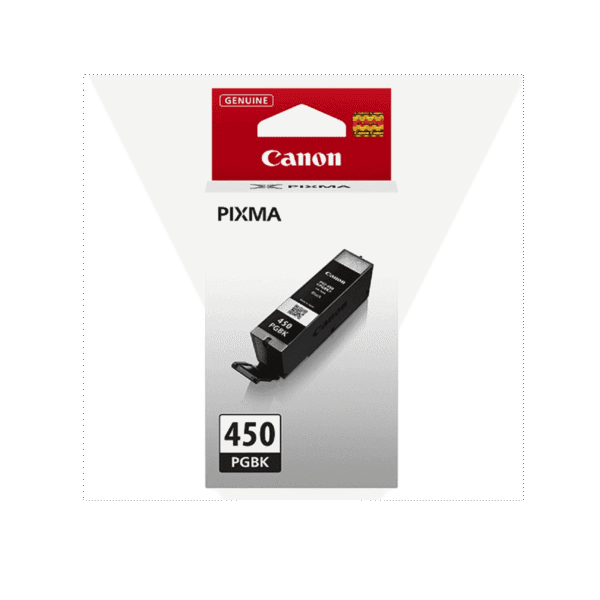 Cartouche d'encre d'origine Canon PGI-450 PGBK Noir