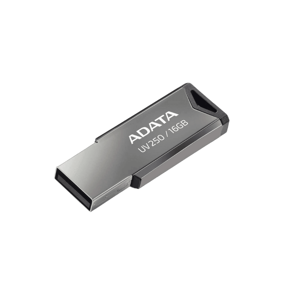 ADATA CLE USB 2.0 METAL UV250 16G (AUV250-16G-RBK)