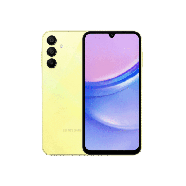 SAMSUNG Galaxy A15 Jaune 4Go 128 Go (SM-A155FZYDMWD)