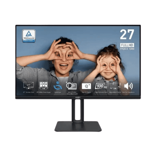 MSI PRO MP275P HDMI Écran 27″ Full HD D-Sub (MSI_9S6-3PC39M-040)