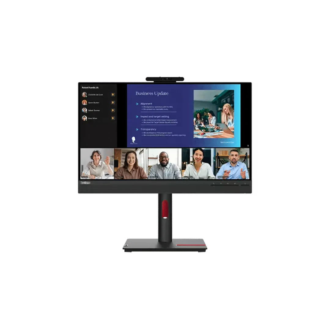 LENOVO Écran ThinkVision T24v-30 FHD 23.8" Micro Webcam (63D8MAT3EU)
