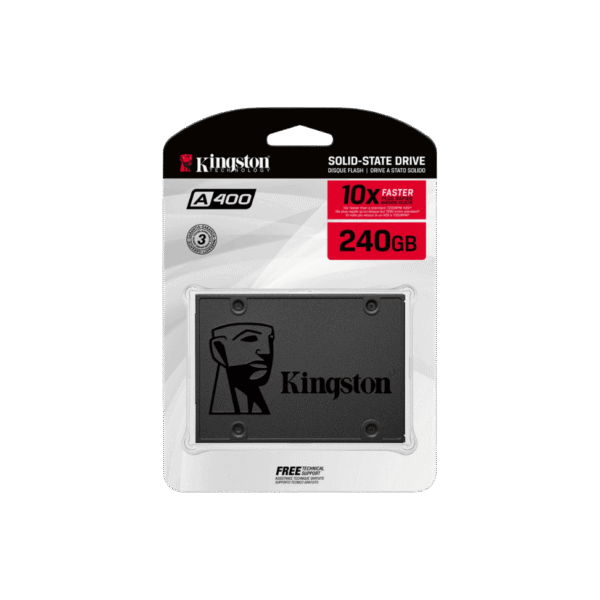 Disque Dur interne SSD Kingston A400 2.5" SATA Rev 3.0 (SA400S37_240G)