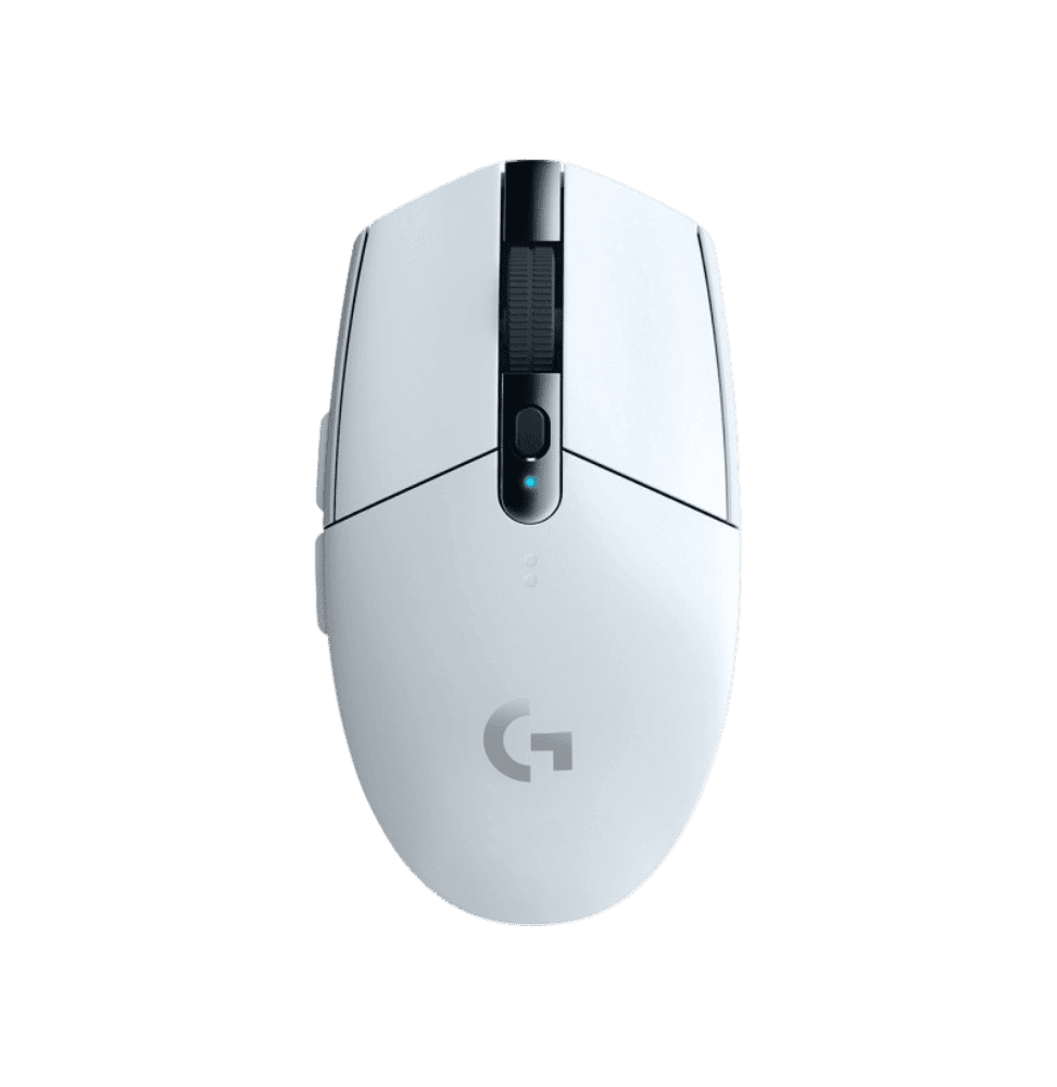 Souris gaming sans fil Logitech G305 LIGHTSPEED blanc (910-005291)