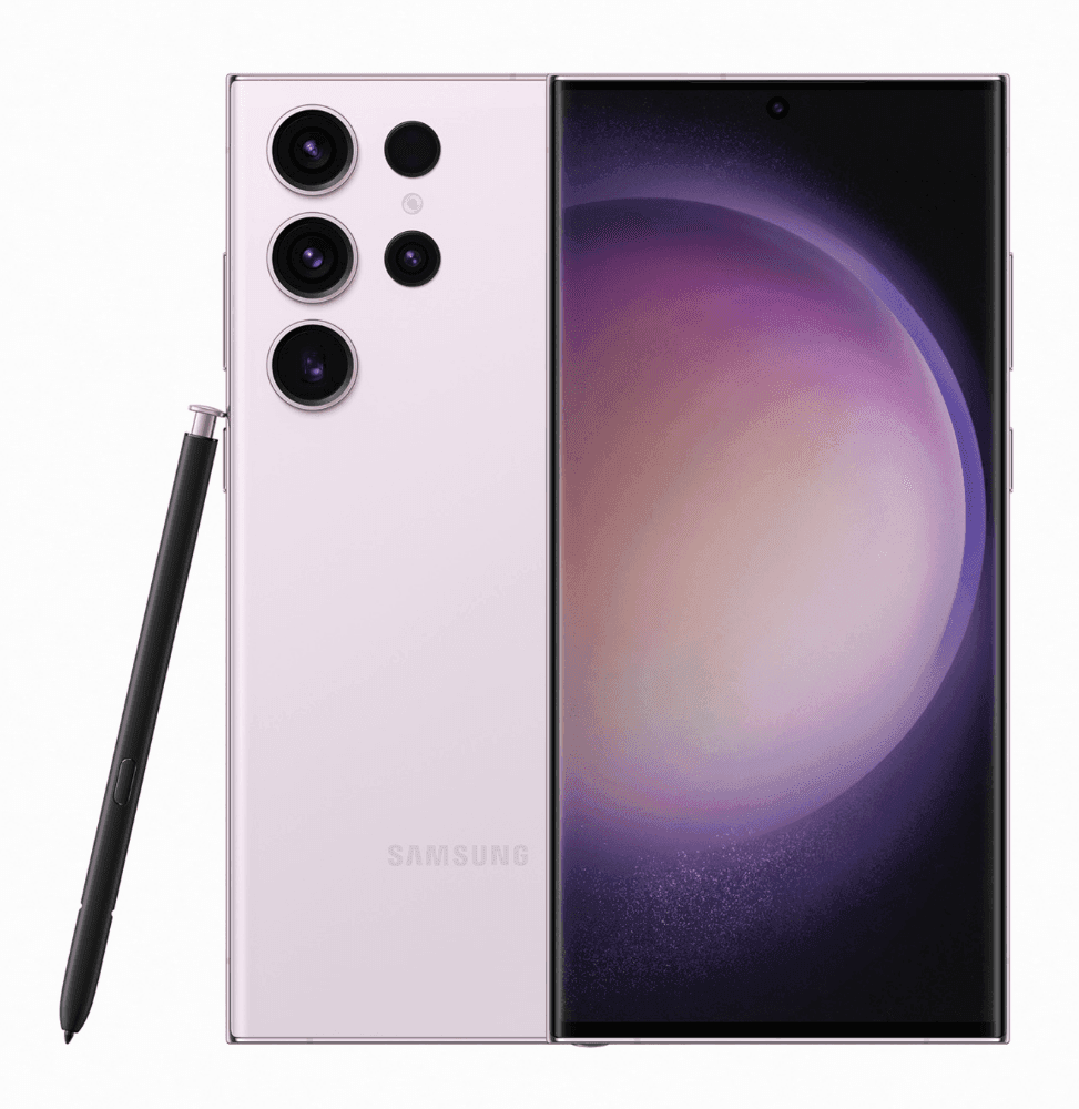 Samsung Galaxy S23 Ultra 12+256GB Lavender (Dual Sim) (S918BLICMWD)
