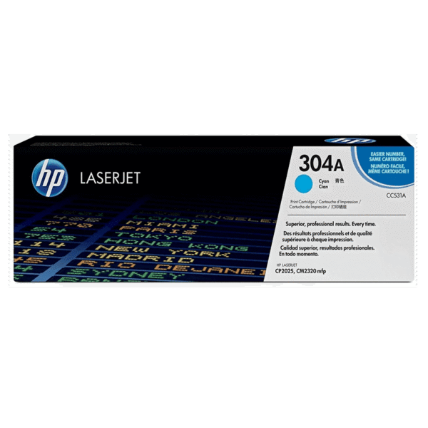 HP 304A Cyan (CC531A) - Toner HP LaserJet d'origine