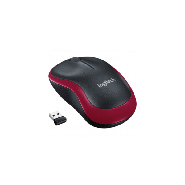 SOURIS SANS FIL LOGITECH M185 ROUGE