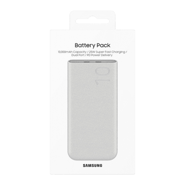Batterie Power Bank Samsung P3400 10000 mAh 25w charge rapide (EB-P3400XUEGWW)