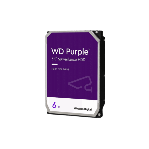 Western Digital WD Purple 6To Disque dur interne pour la vidéo surveillance (WD60PURZ)