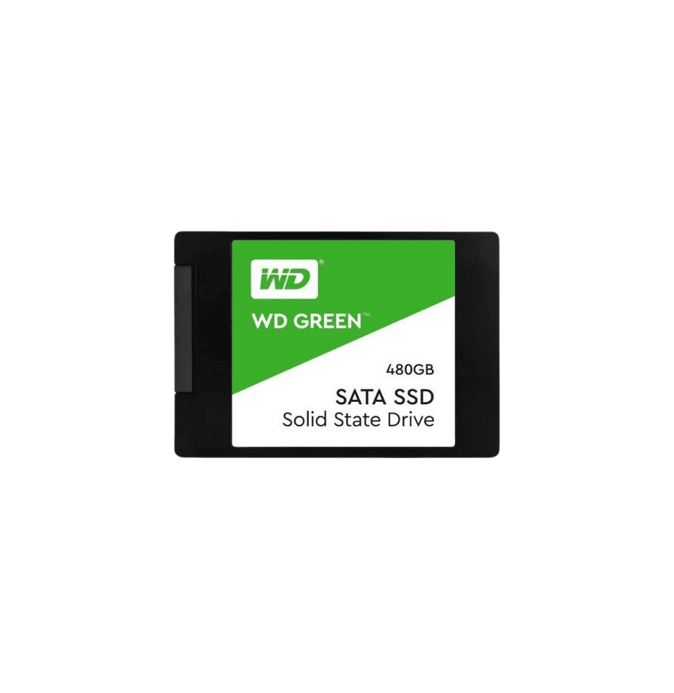 Disque dur interne SSD Western Digital Green 480 Go - 2.5" (WDS480G2G0A)