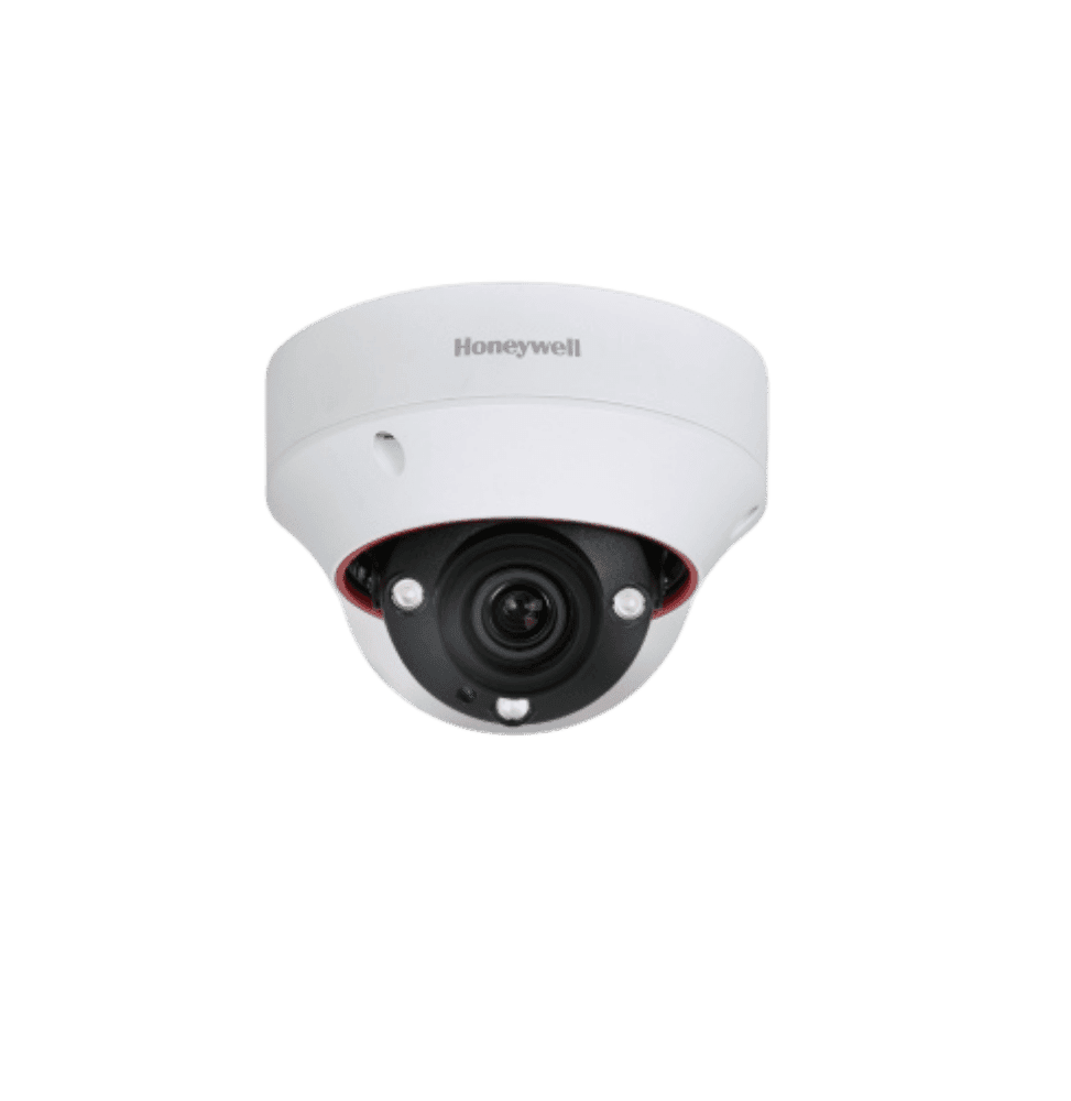 Honeywell Caméra Dôme Robuste Ultra Faible Luminosité Réseau 4MP (H4W4GR1Y)