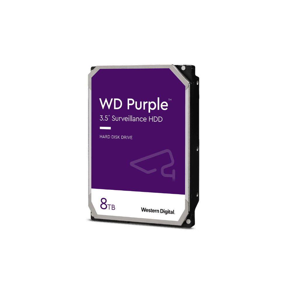 Disque dur interne 128 Mo Western Digital 8 To WD Purple Surveillance (WD84PURZ)