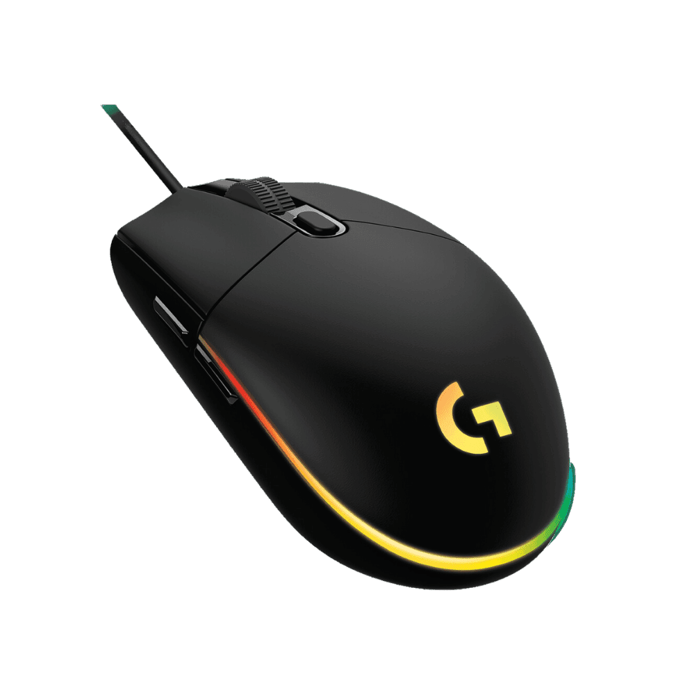 Souris gaming filaire Logitech G102 LIGHTSYNC (910-005823)