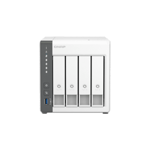 Serveur NAS de bureau QNAP à 4 baies avec 4 Go de RAM (TS-433-4G)
