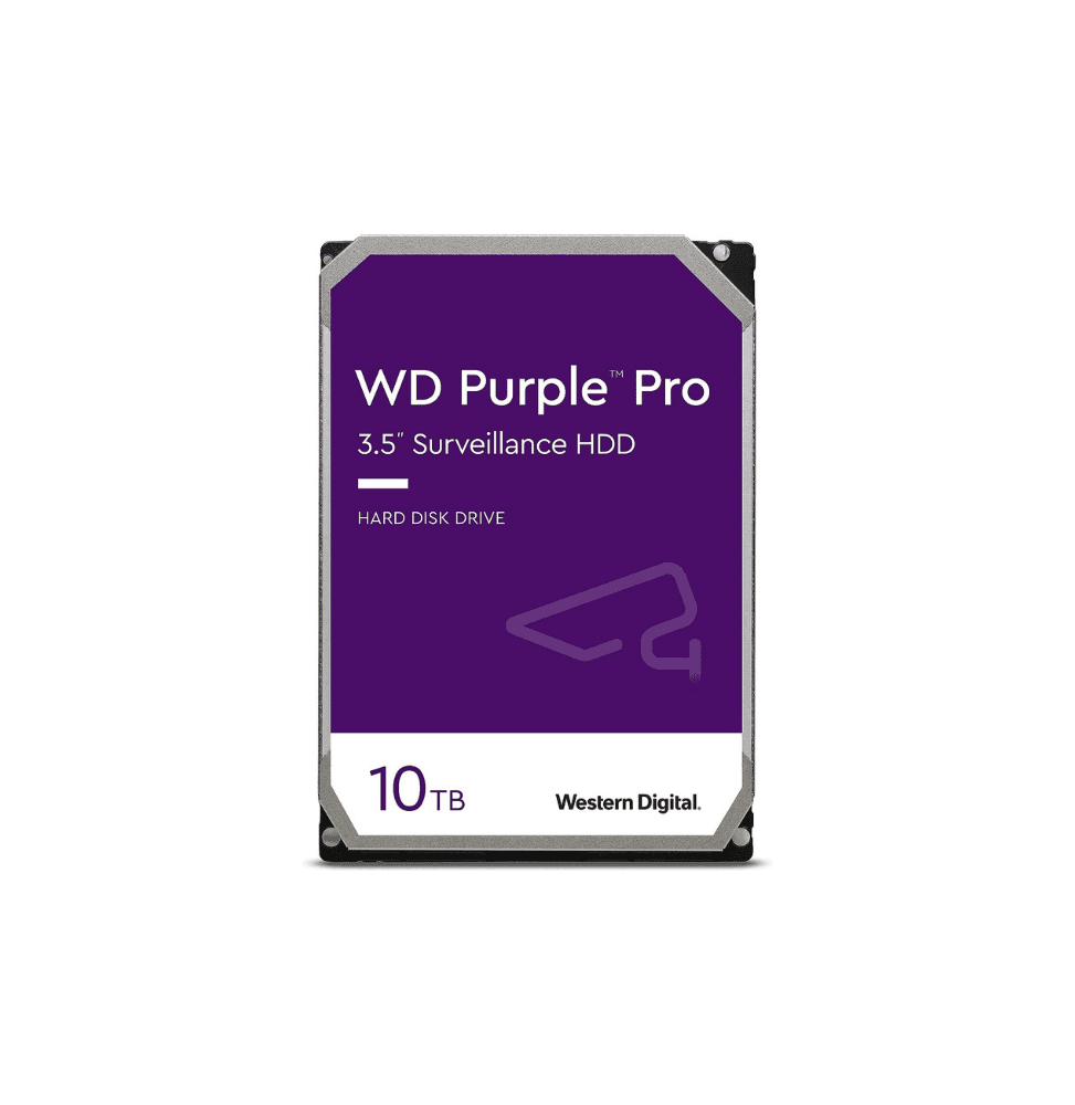 Disque dur interne de surveillance Western Digital WD Purple Pro 10 To (WD101PURP)