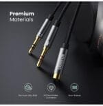 Adaptateur Ugreen Audio 3.5 Male vers 3.5 Female Aliminum (20899) – Image 2