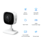 Caméra de vidéosurveillance TP-Link WiFi Indoor 2MP (TAPOC100) – Image 3