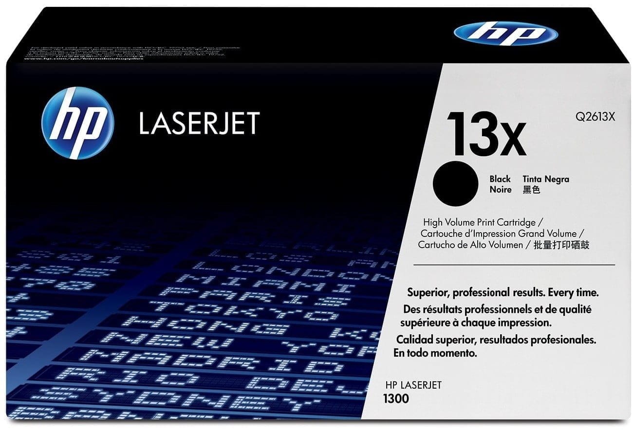 HP 13X Noir (Q2613X) - Toner grande capacité HP LaserJet d'origine