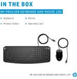 Clavier et souris filaires HP 200 AZERTY (9DF28AA) – Image 5