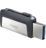 Clé Double Connectique USB Type-C 128 GB SanDisk Ultra Dual Drive (SDDDC2-128G-G46) – Image 2