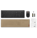 Combiné Lenovo Essential Clavier et Souris sans fil Gen2 Français (4X31N50719) – Image 2