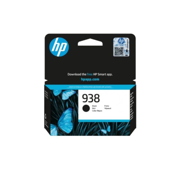 HP 938 Cartouche Encre Authentique Noir (4S6X8PE)