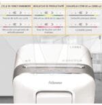 Destructeur Fellowes Powershred® LX201 microparticules (5050101) – Image 5