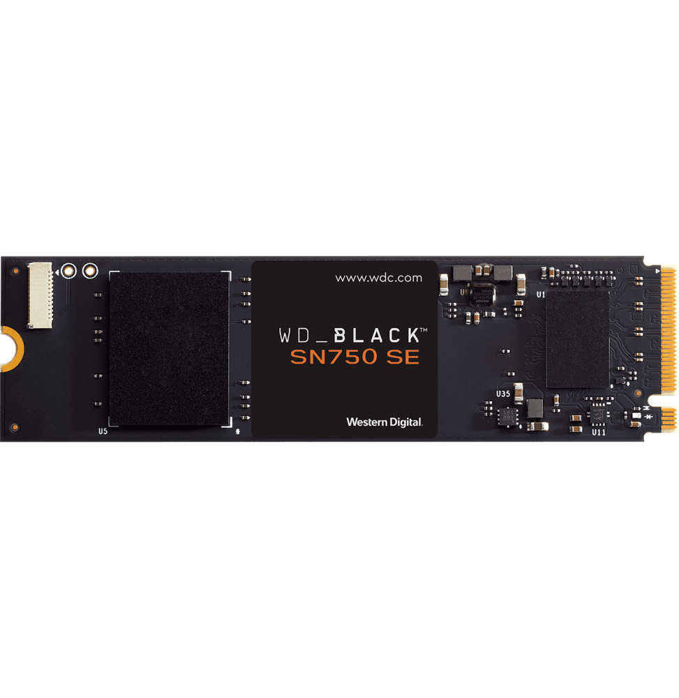 Disque dur interne SSD Western Digital BLACK SN750 SE M.2 2280 PCIe Gen4 NVMe 250 Go (WDS250G1B0E)