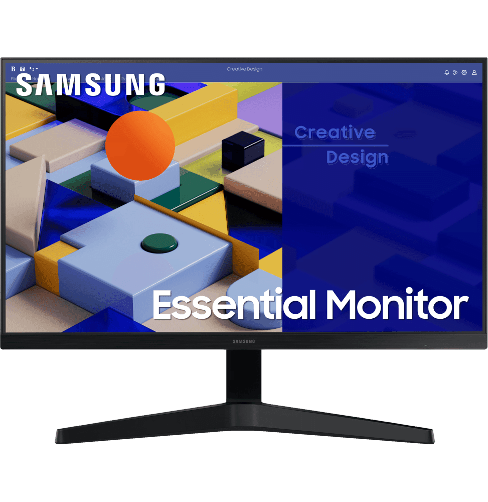 Écran 24" Samsung Essential Monitor S3 S31C (LS24C310EAMXZN)