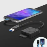 Lecteur carte mémoire SD/TF Ugreen USB 3.0 2 en 1 (20250) – Image 3