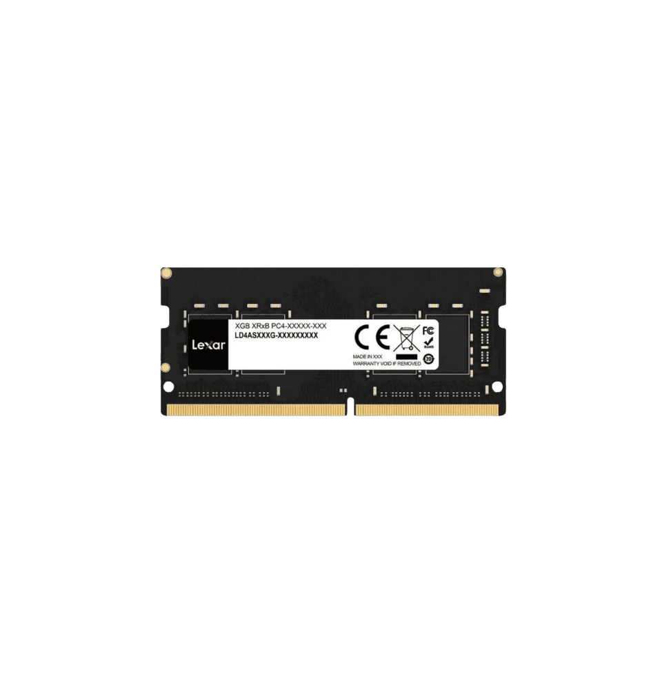 Barrette mémoire Lexar 8GB DDR4 3200MHZ SO-DIMM - Pc portable(LD4AS008G-B3200GSST)