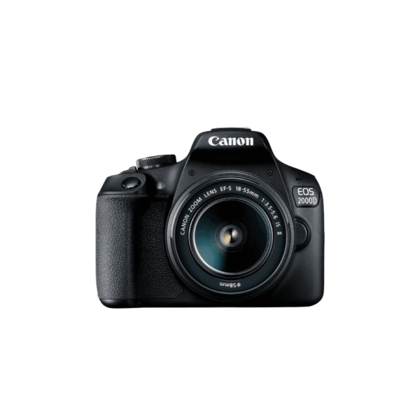 Reflex Canon EOS 2000D + Objectif EF S 18 55mm IS II (2728C003AA)