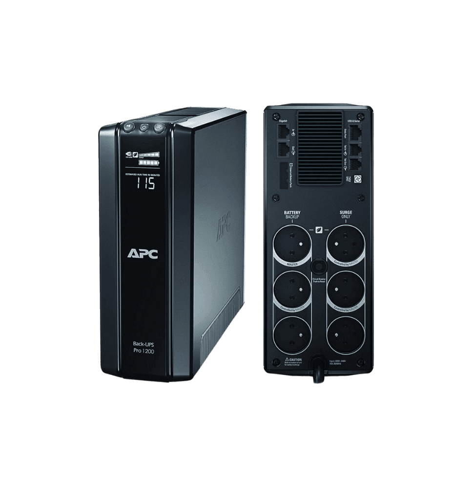 Onduleur Line-Interactive APC Pro Back-UPS BR1200G-FR - 720 W / 1200 VA 6 prises (BR1200G-FR)