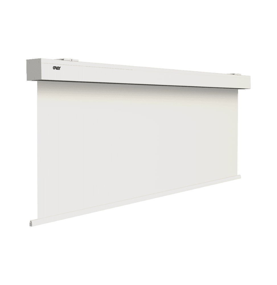 Ecran à moteur ORAY - SQUARE PRO 200 x 200 cm - Blanc Mat (ORAY_SQ1B1200200)
