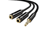 Répartiteur audio Ugreen 3.5mm Mâle vers 3.5mm Femelle (30620)