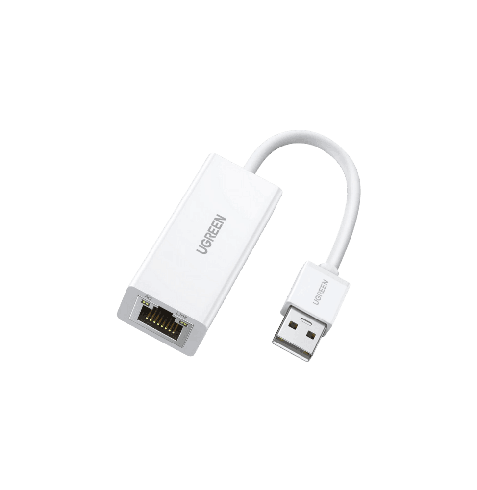 Ugreen Adaptateur USB 2.0 to RJ45 Blanc (20253)