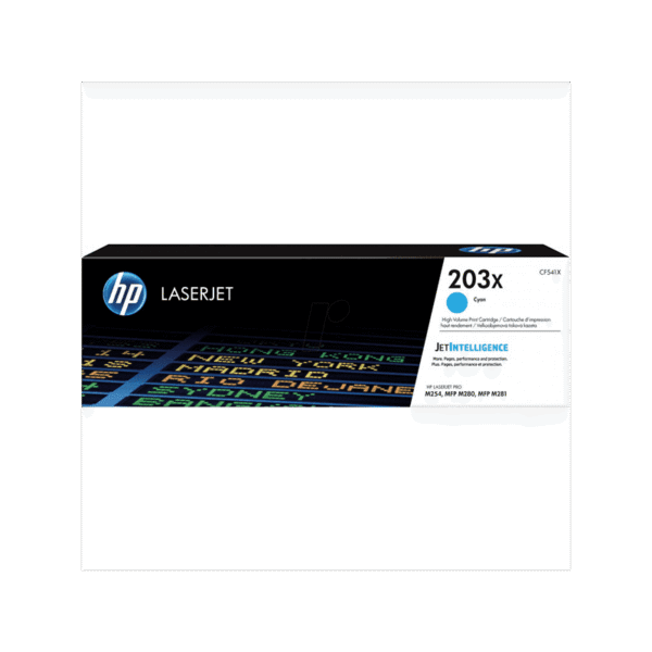 HP 203X Cyan (CF541X) - Toner HP LaserJet d'origine
