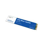 Disque SSD interne Western Digital 500 Go Blue SA510  SATA III 6 Gb/s - M.2 2280 - jusqu’à 560 Mo/s (WDS500G3B0B) – Image 3
