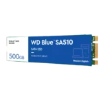 Disque SSD interne Western Digital 500 Go Blue SA510  SATA III 6 Gb/s - M.2 2280 - jusqu’à 560 Mo/s (WDS500G3B0B) – Image 2