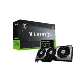 Carte Graphique MSI GeForce® RTX 5070 12G VENTUS 3X OC